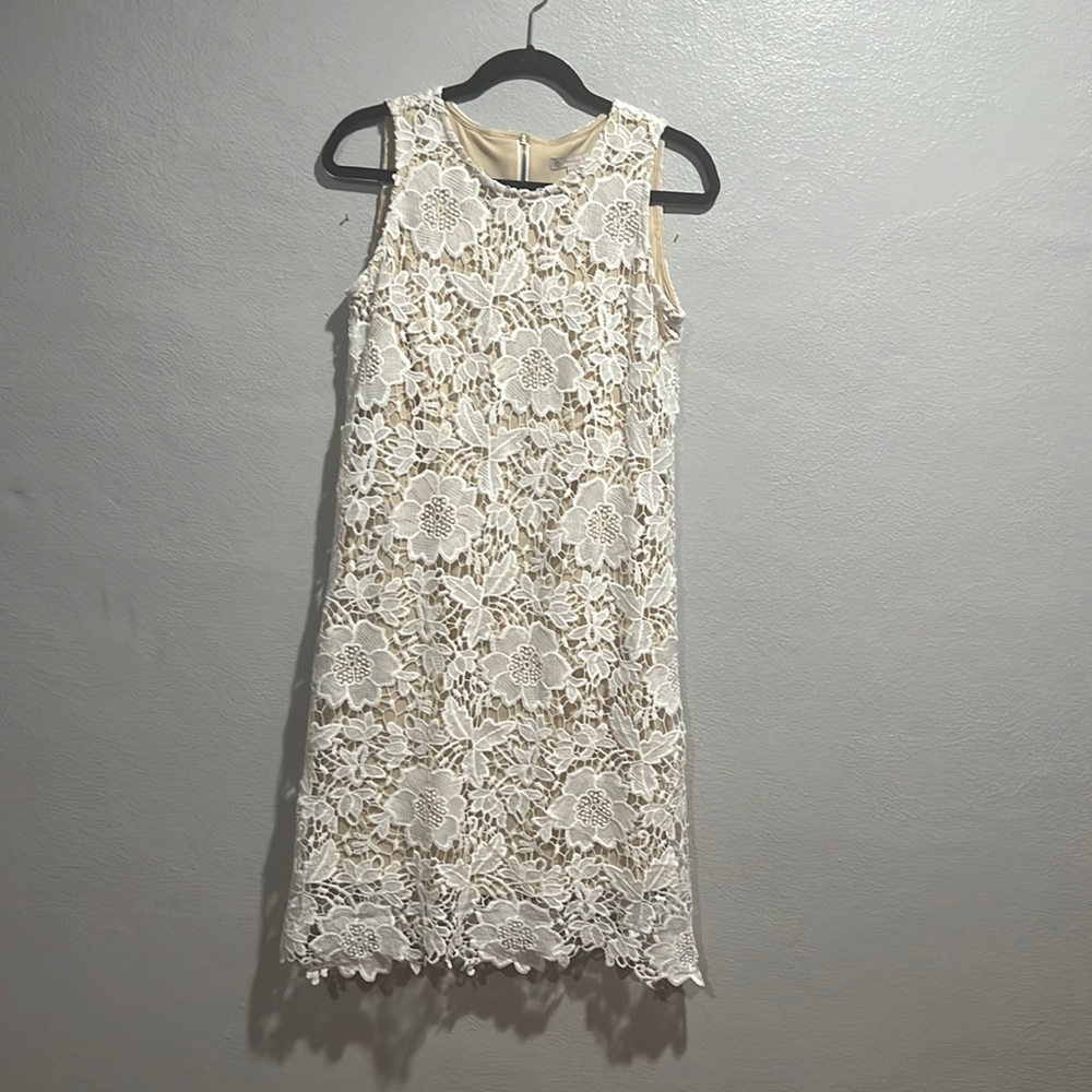 Boho/casual white lace dress- never worn